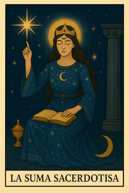 La Suma Sacerdotisa – La intuición que abre el libro del alma ✨