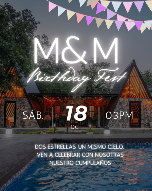 M&M Birthday Fest PASE PARA ADULTO
